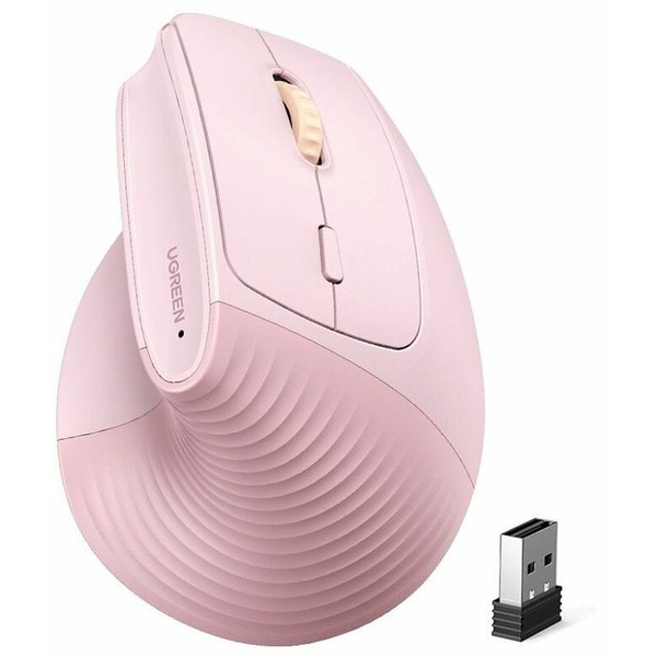 Mouse wireless UGREEN M571 roz 2,4 GHz + Bluetooth