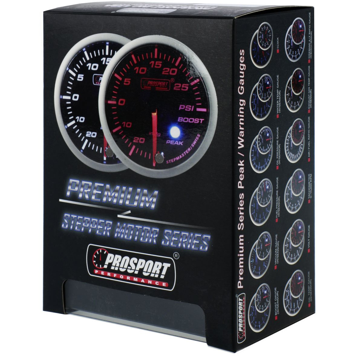 PROSPORT PREMIUM kiegészítő olajhőmérséklet-mérő 50-150st. (216SMOTSWL270-PK)