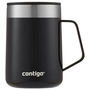 Термо чаша, Contigo, Неръждаема стомана, 420 мл, Черна