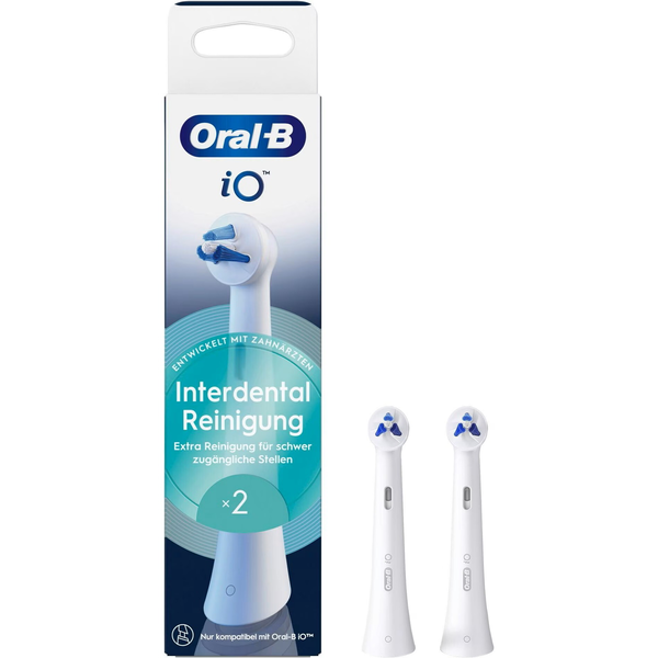 Oral-B iO Interdental Elektromos fogkefe Pótfej - Fehér (2db)