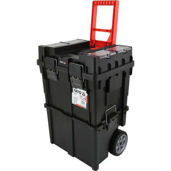 YATO YT-09160 Gurulós Szerszámosláda - 495x350x710 mm