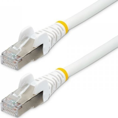 StarTech.com NLWH-5M-CAT6A-PATCH netværkskabel Hvid S/FTP (S-STP)