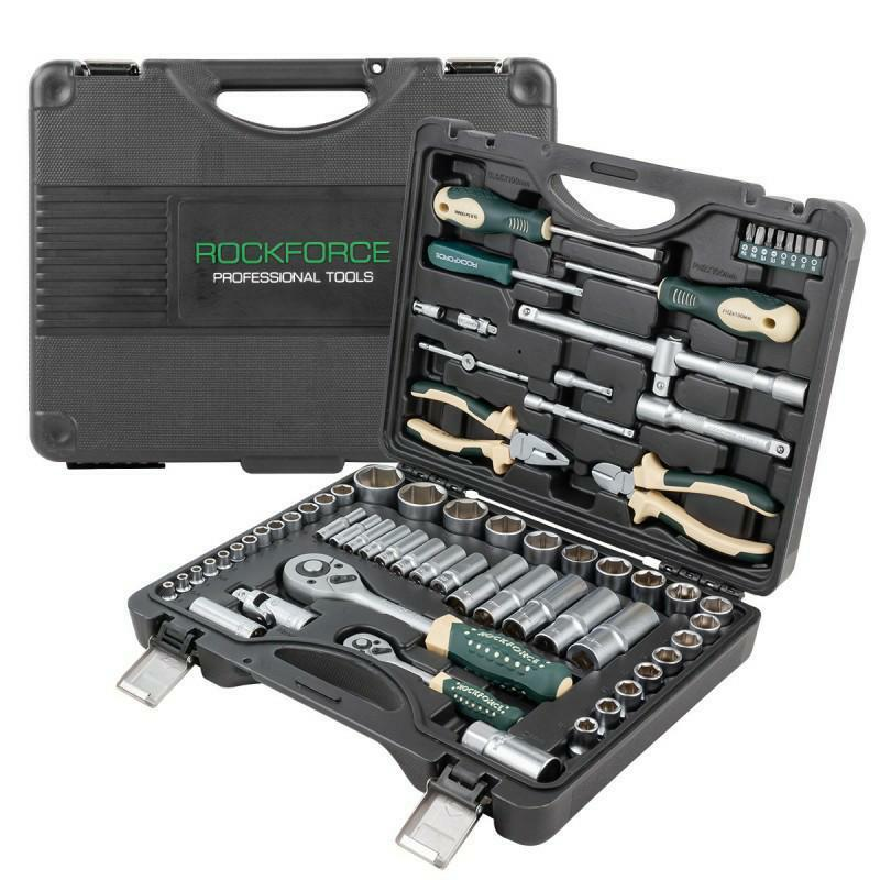 ROCKFORCE KULCSKÉSZLET 69el. 1/2