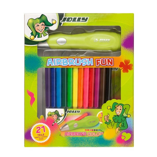 Jolly Airbrush Fun 12 patronos airbrush készlet (4446-0001)