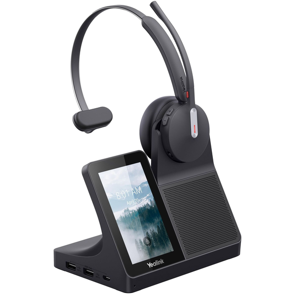 Yealink WH64 Workstation Mono DECT безжични слушалки