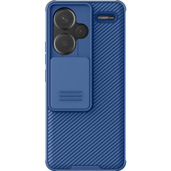 Husa telefon, Nillkin, CamShield Pro, compatibila cu Xiaomi Redmi Note 13 Pro+ 5G, albastru