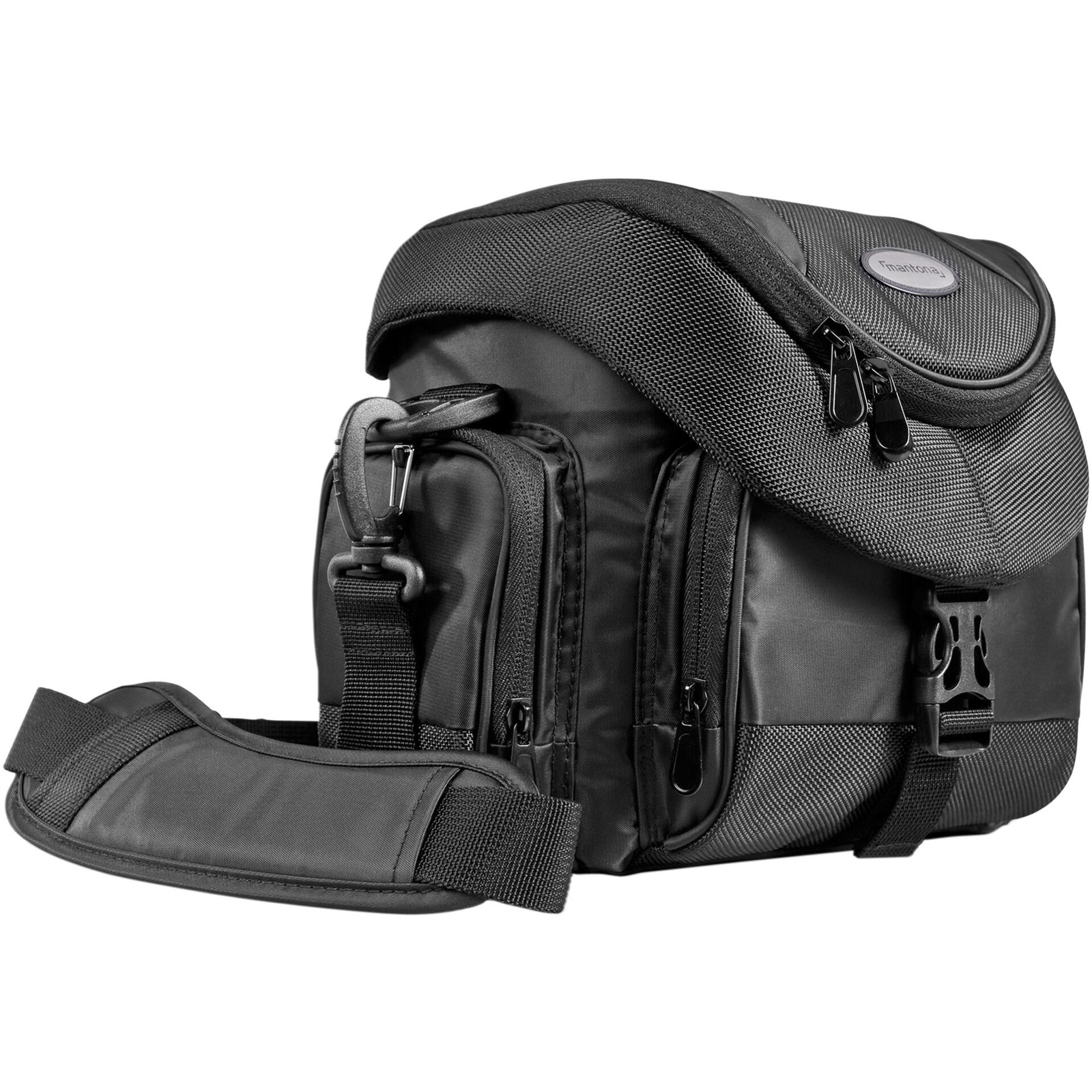 Mantona Premium Fotós táska 21 x 27 x 17 cm - Fekete (1017936)