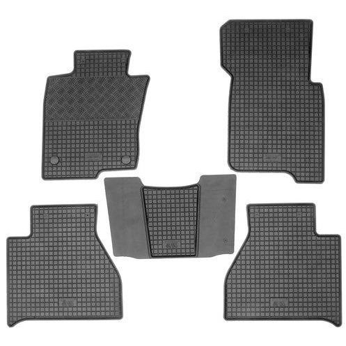 RIGUM Rubber Car Mats for MERCEDES-BENZ "X" 2017->, Black (Set of 5) (2947X12)