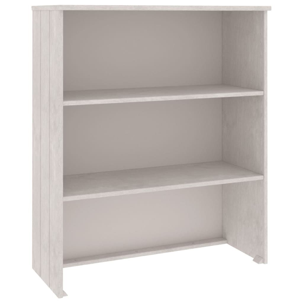 HAMAR fehér tömör fenyőfa felső szekrény 85 x 35 x 100 cm (340509)