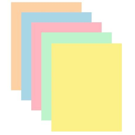 XEROX "Symphony" Másolópapír A4 80g 5x50 lap színes pasztell mix (496L94182) (496L94182)