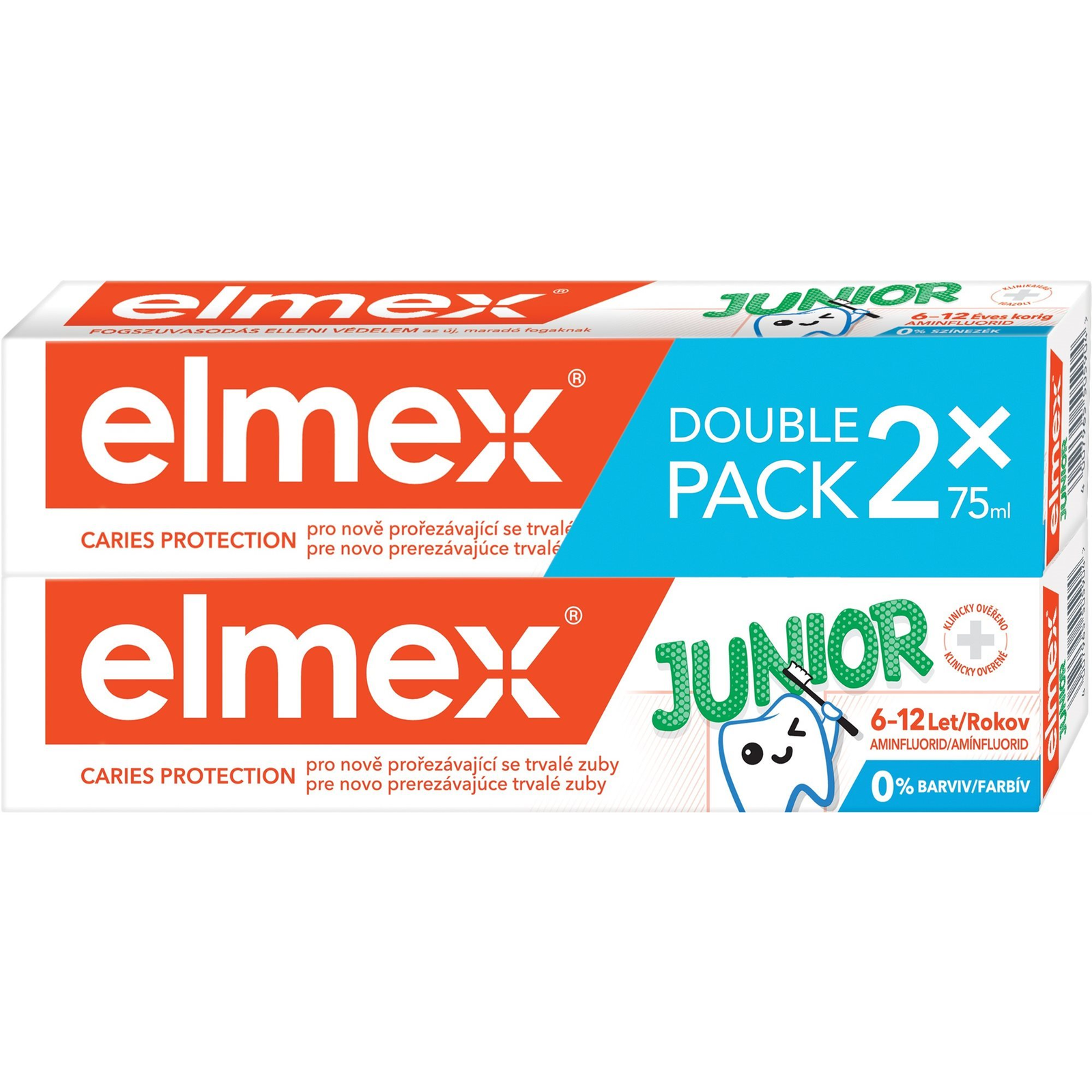 ELMEX Junior duopack 2 × 75 ml (8718951652217)