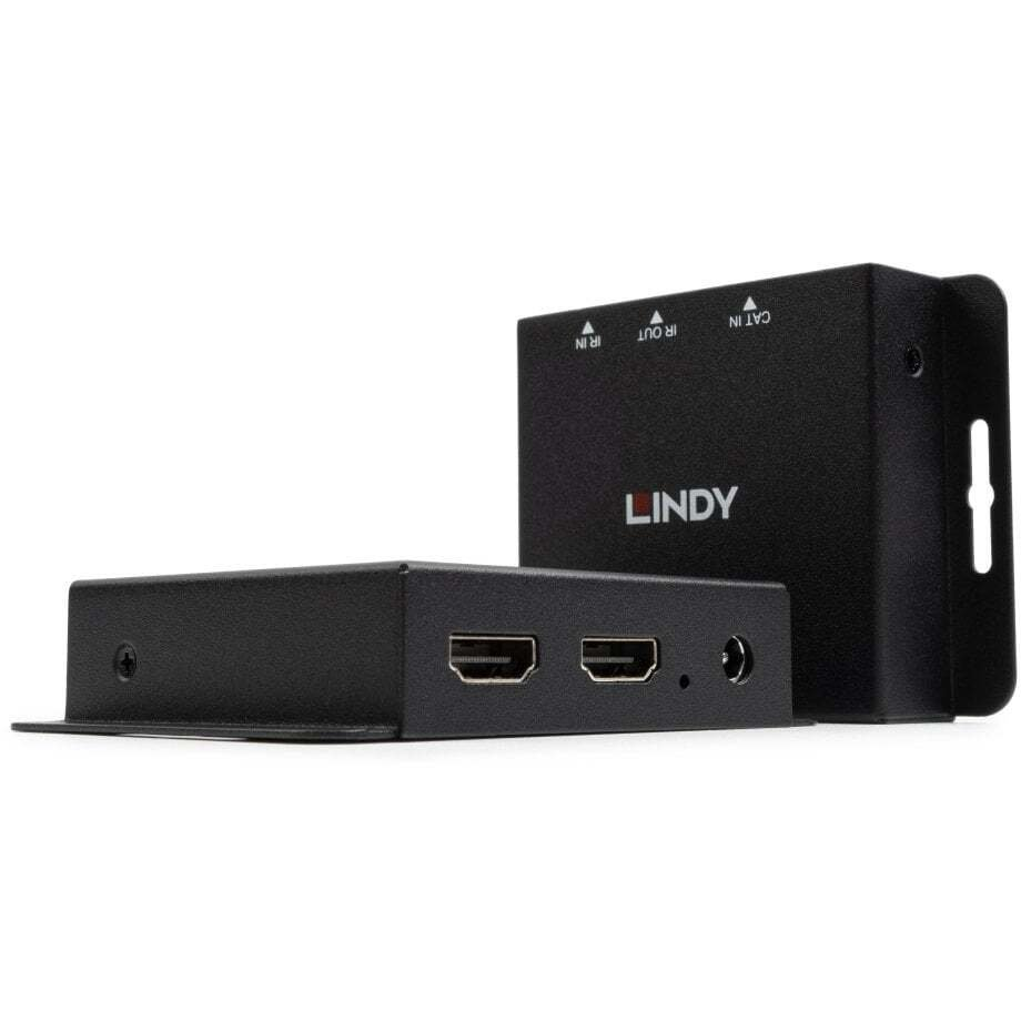 Lindy 38509 audio / video predlžovač AV vysielač a prijímač Čierna