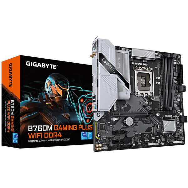 GIGABYTE B760M GAMING PLUS WIFI DDR4 Intel B760 LGA 1700 Micro ATX