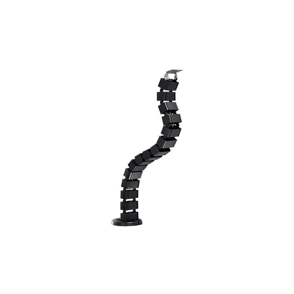 ICY BOX IB-MSA104-CM Gulv Kabelholder Sort 1 stk
