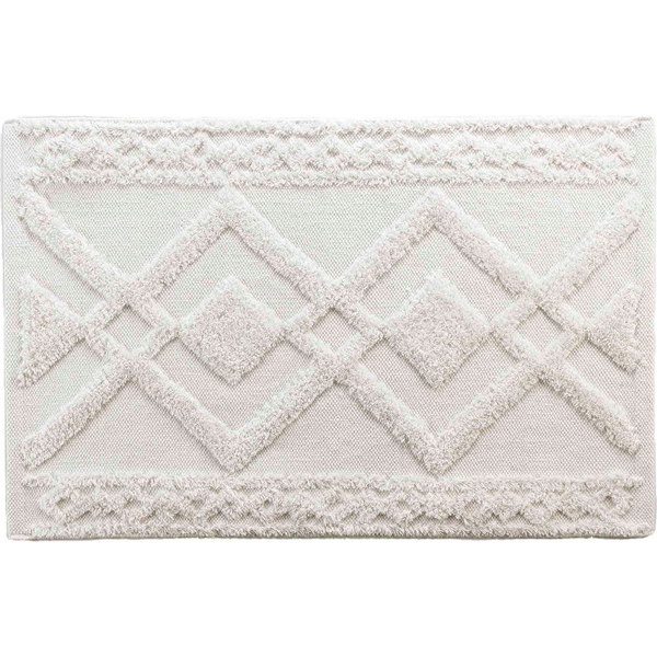 Douceur d`Interieur Dywanik łazienkowy 80x50cm ecru