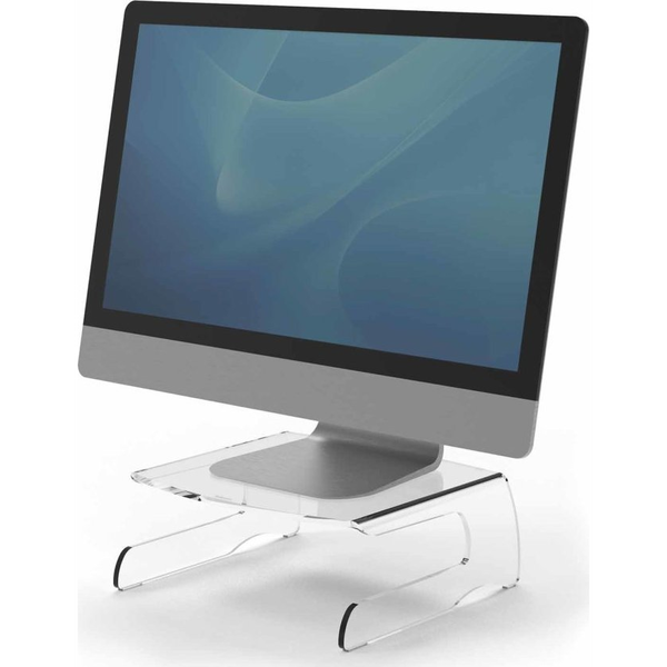 Fellowes 9731001 flat panel bureau steun Transparant