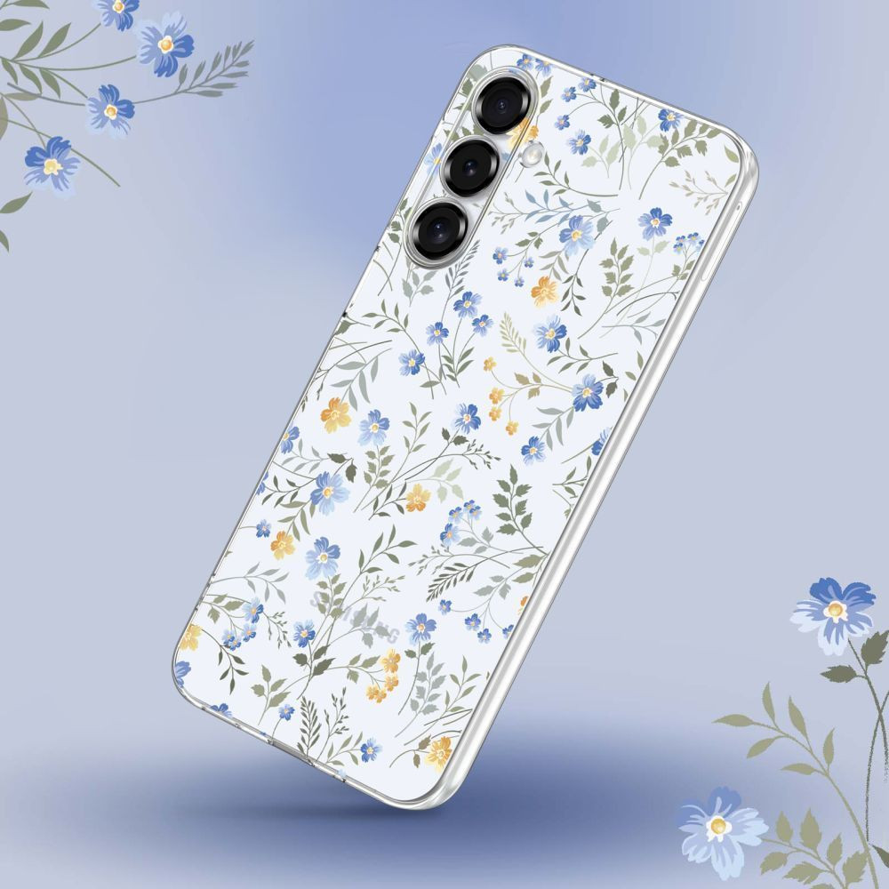Tech-Protect FlexAir szilikon tok - Samsung SM-A366 Galaxy A36 5G - Spring Flowers (TP362295)