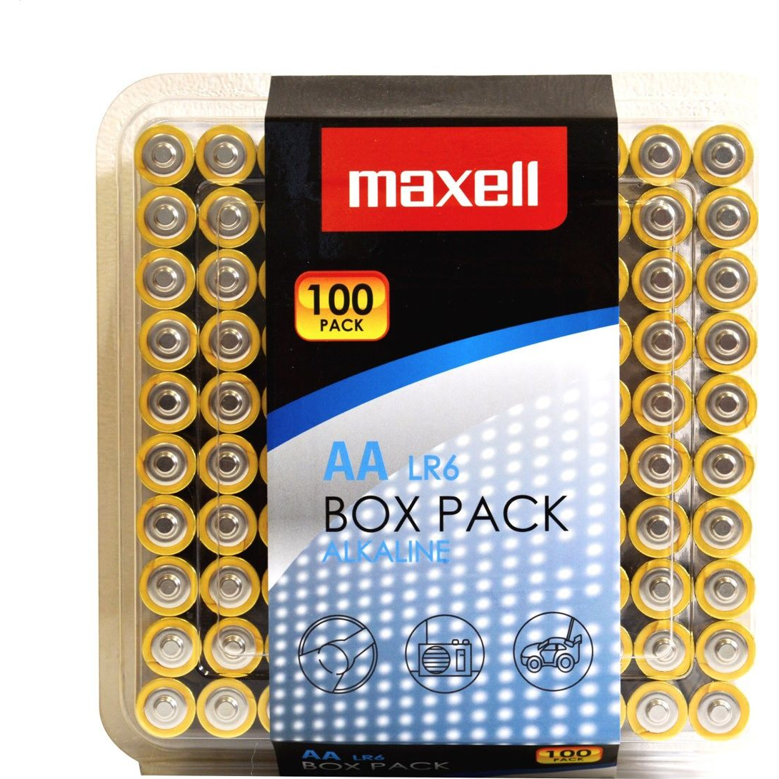 Maxell Alkaline Ceruzaelem AA (100db /csomag) (MXBLR100AA)