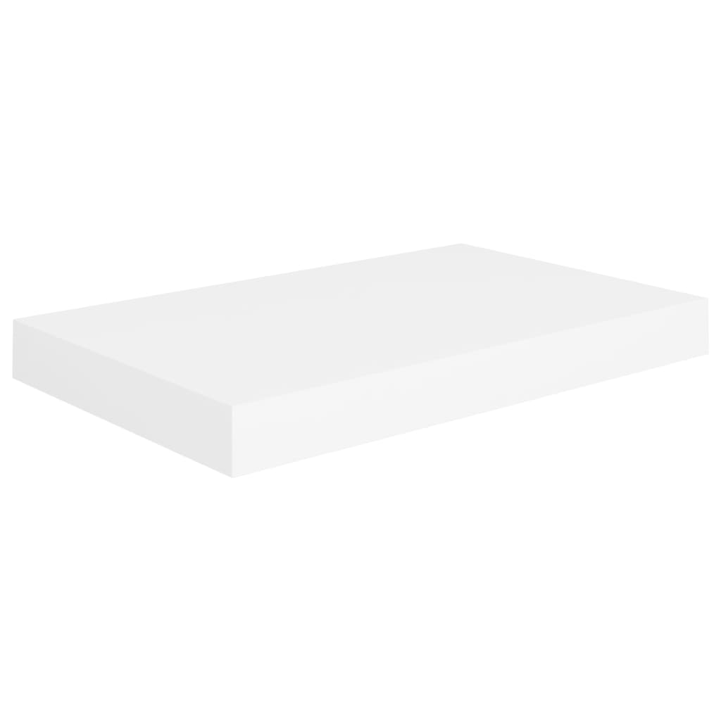 fehér MDF fali polc 40 x 23 x 3,8 cm (323805)