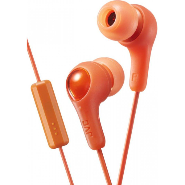 JVC HA-FX7M-D-E Gummy Plus narancssárga vezetékes fülhallgató