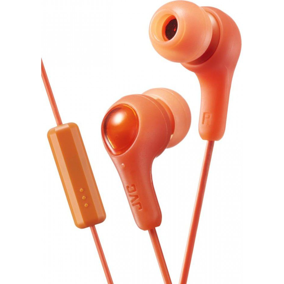JVC HA-FX7M-D-E Headset Vezetékes Hallójárati Hívás/zene Narancssárga (JVC HA-FX7M-D-E)