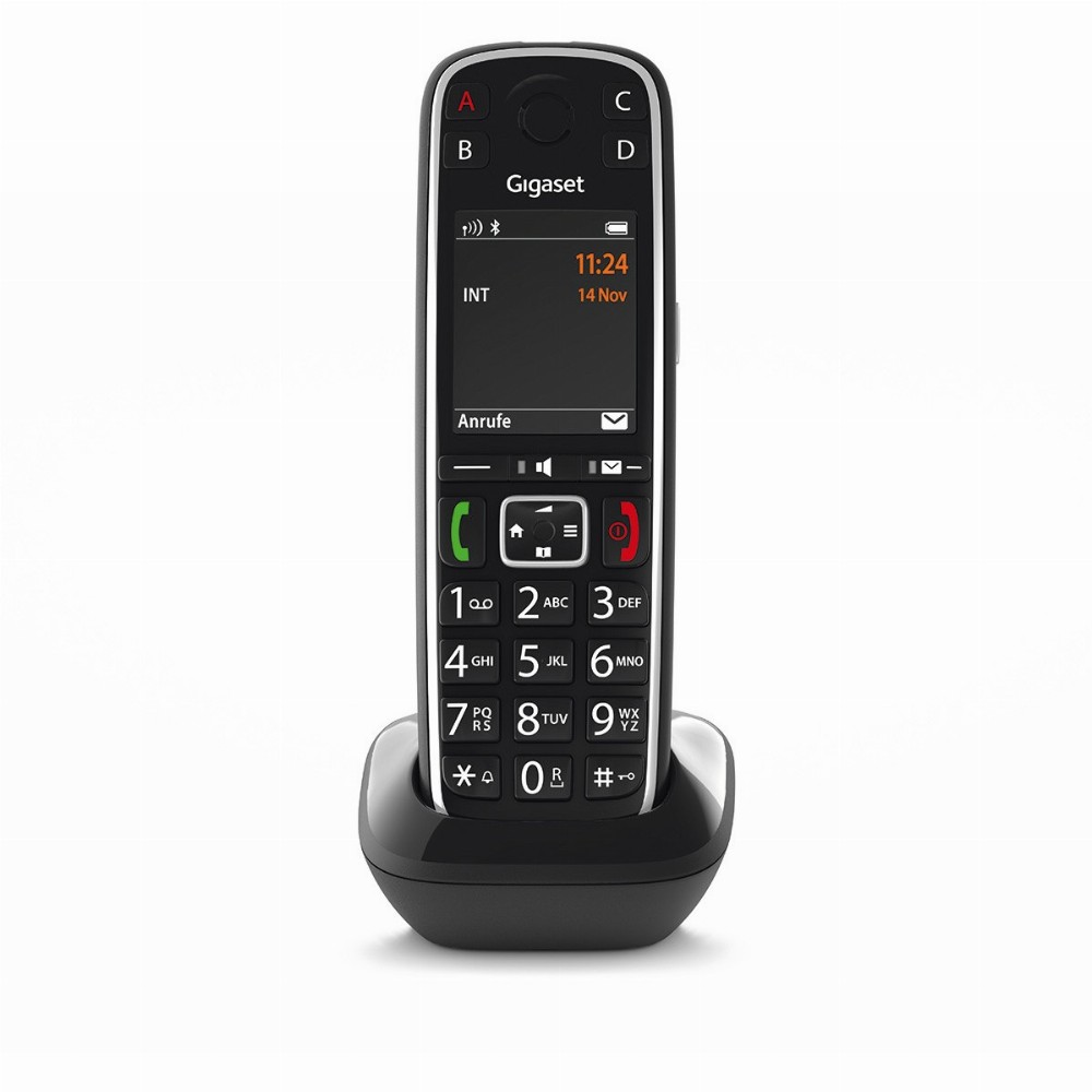 Gigaset E720HX DECT VoIP Telefon - Fekete (S30852-H2963-B101)