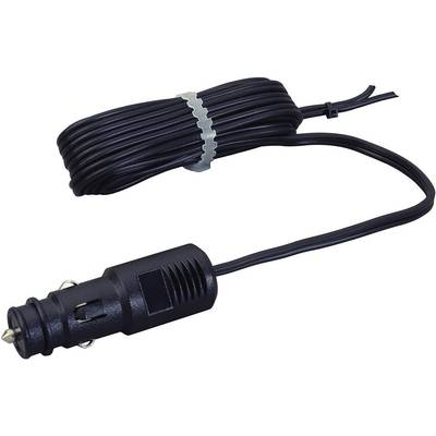 Szivargyújtó dugó, adapterkábel szerelhető véggel 1.2m 12V max. 20A ProCar 853419 (PRO CAR)