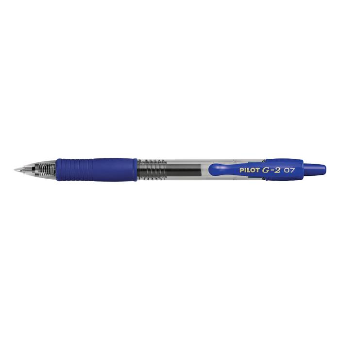 Pilot G-2 Nyomógombos zseléstoll - 0,32mm / Kék (BL-G2-7-L)