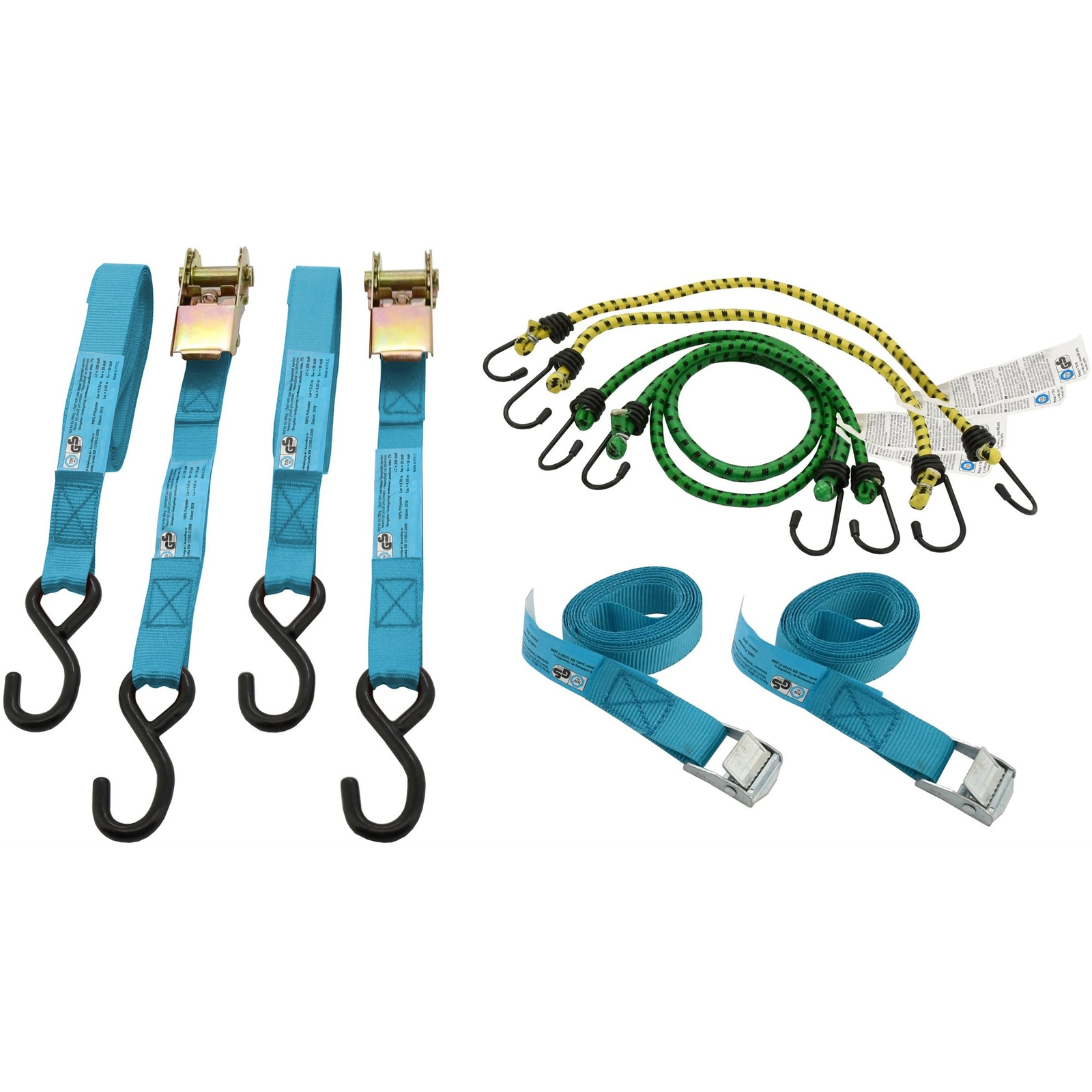 COMPASS Feszítópánt készlet 8 db TÜV / GS (8591686022704)