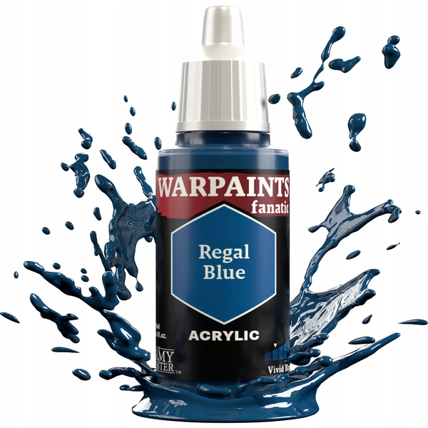  Army Painter The Army Painter: Warpaints - Fanatic - Regal Blue