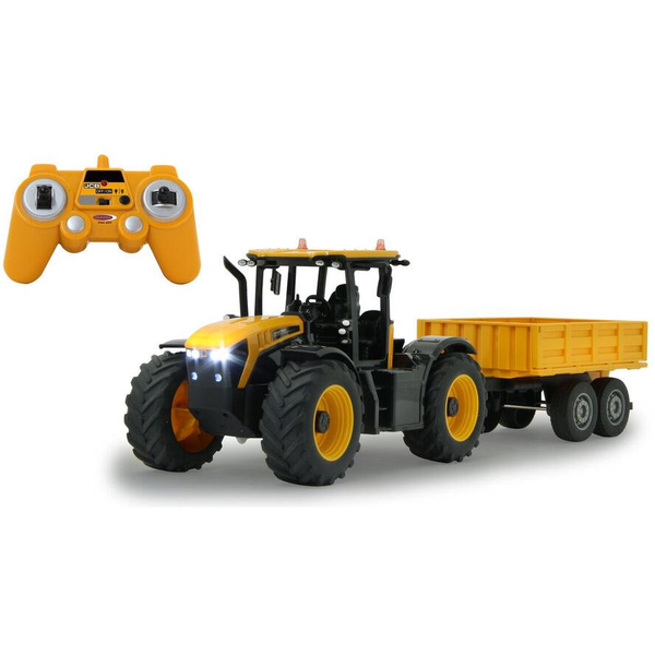 Jamara JCB Fastrac Traktor távirányítós munkagép - Sárga