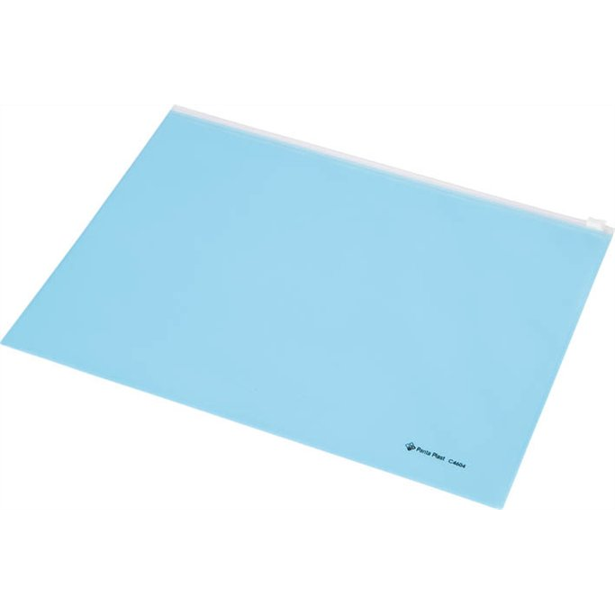 Panta Plast A4 Irattartó tasak cipzáras - Pasztell kék (0410-0039-03)