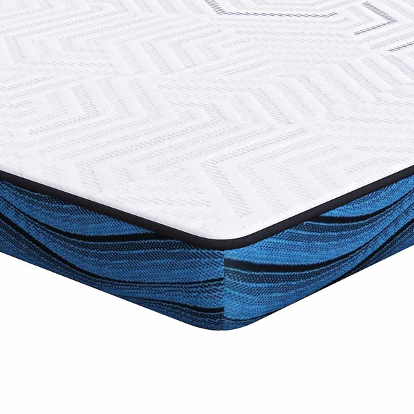 vidaXL Podkłady na materac Biały i niebieski 180 x 200 cm Lumarko!