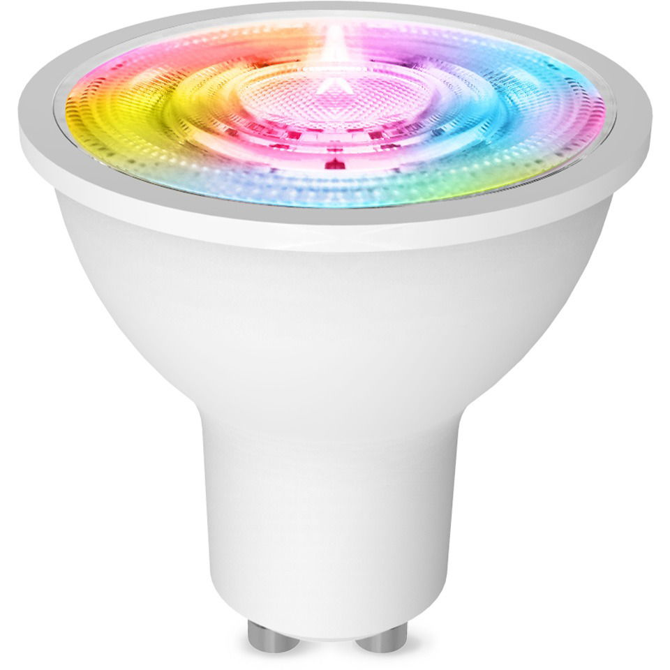 MOES Smart Zigbee Bulb, GU-10, RGB, 5W (ZB-TD5-RCW-GU10)