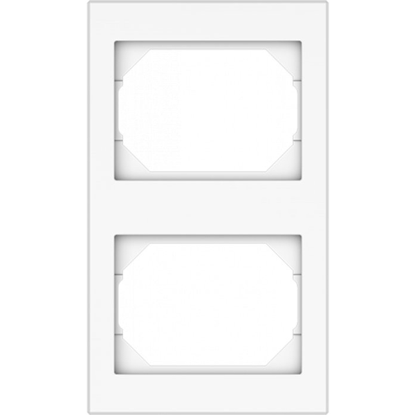 FRAME DOUBLE WHITE VERTIC XP