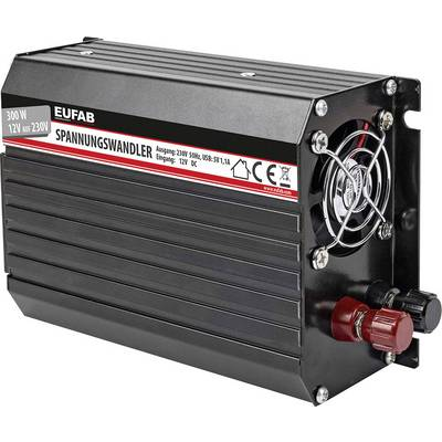 Eufab Inverter 300W 12 230V 12 V/DC - 230 V/AC (16481)