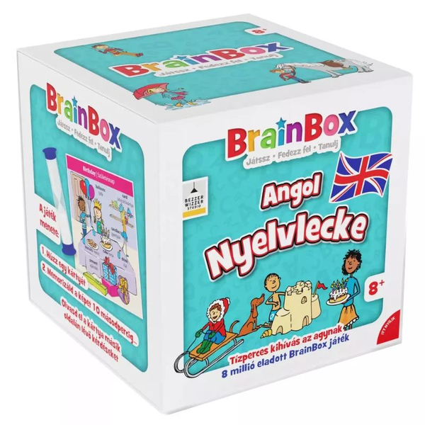 Brainbox Angol nyelvlecke társasjáték memória és megfigyelés