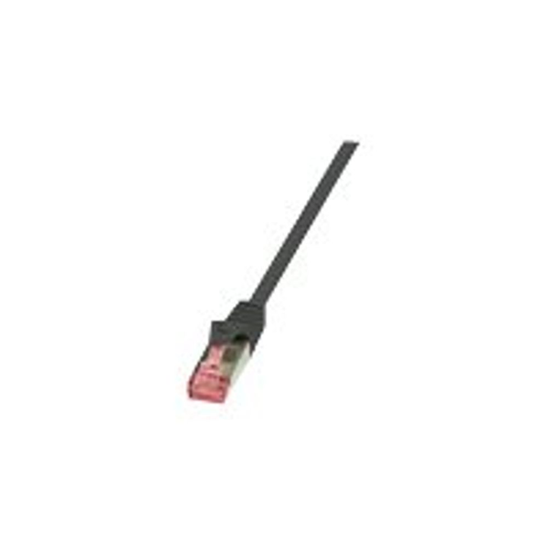RJ45 1.00m Zwart Cat6A S/FTP LogiLink