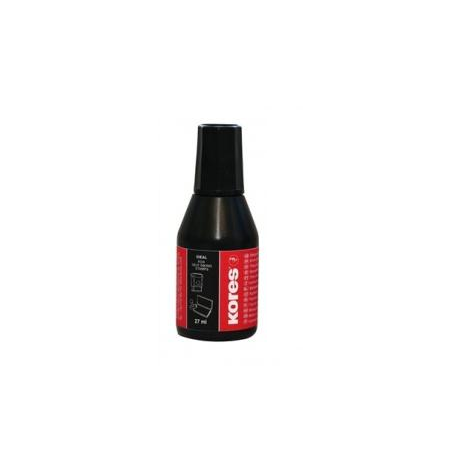 Kores Bélyegzőfesték 28ml - Fekete (71038/71338)