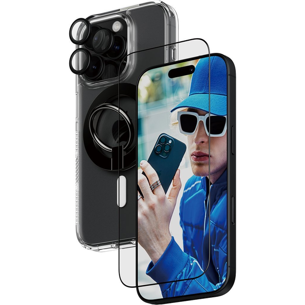 PanzerGlass PG 4-in-1 Bundle iPhone 16 6.3Inch Pro Прозрачен защитен екран Apple 1 броя