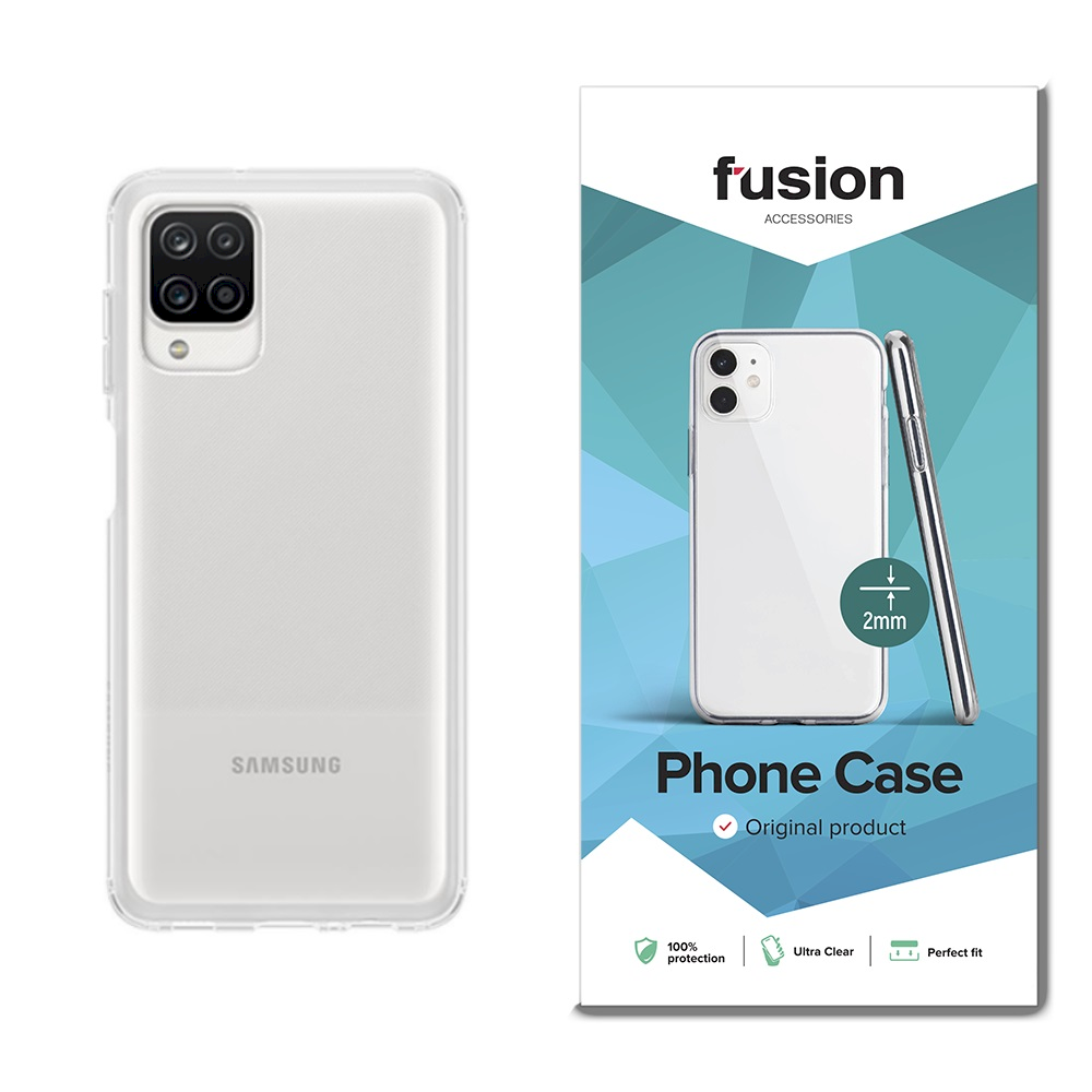 Fusion Samsung Galaxy A12 Tok - Átlátszó (FUS-OS-A125-2MM)