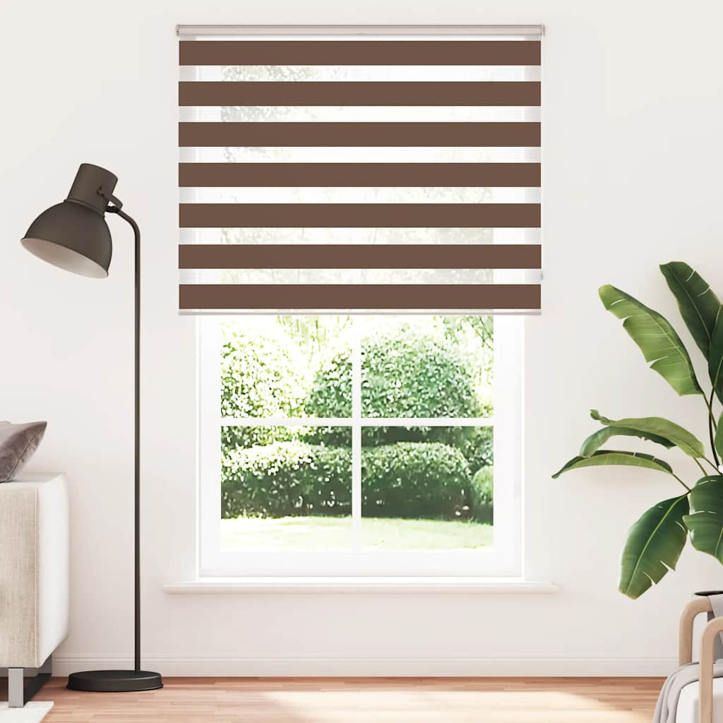 zebrafüggönnyel barna szövetszélesség 135,9 cm poliészter (4014399)