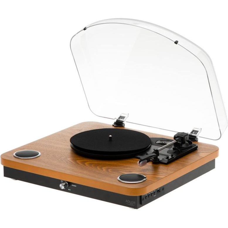 Adler AD 1914 Bakelit Vinyl lemezjátszó - Barna (AD 1914E)