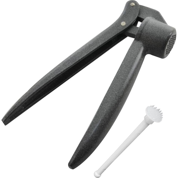 Aluminijasta stiskalnica za česen s čistilom 15,5 cm 2 kosa.