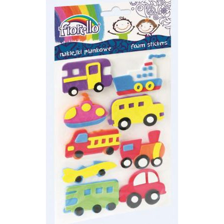 Dekormatrica Fiorello GR-NP129 Habszivacs Közlekedési Eszközök Mintájú (256955)