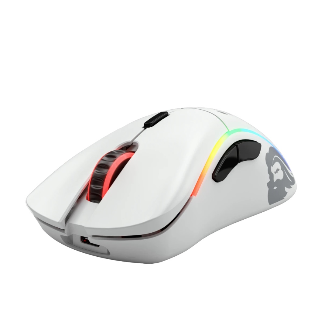 Glorious Model D Wireless matt fehér gaming egér (GLO-MS-DW-MW)