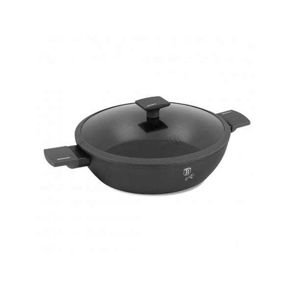 Berlinger Haus BH/8129 Antracit Collection 30 cm fedővel alacsony lábas (BH/8129)