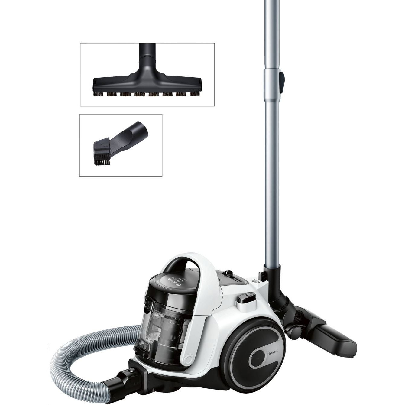 Bosch Serie 2 BGS05A222 vysávač 1,5 L Cylindrový vysávač Suchý 700 W Bezvreckové (BGS05A222_)
