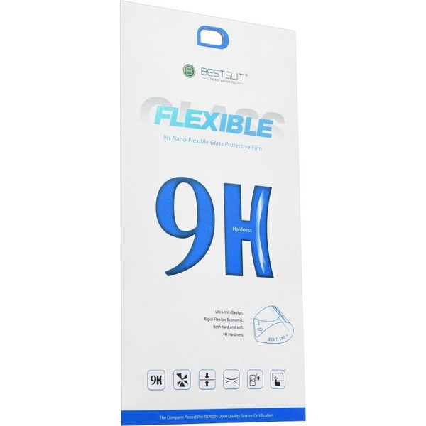 Samsung A202F Galaxy A20e rugalmas edzett üveg képernyővédő fólia - Bestsuit    Flexible 9H Nano Glass Protective Film - átlátszó