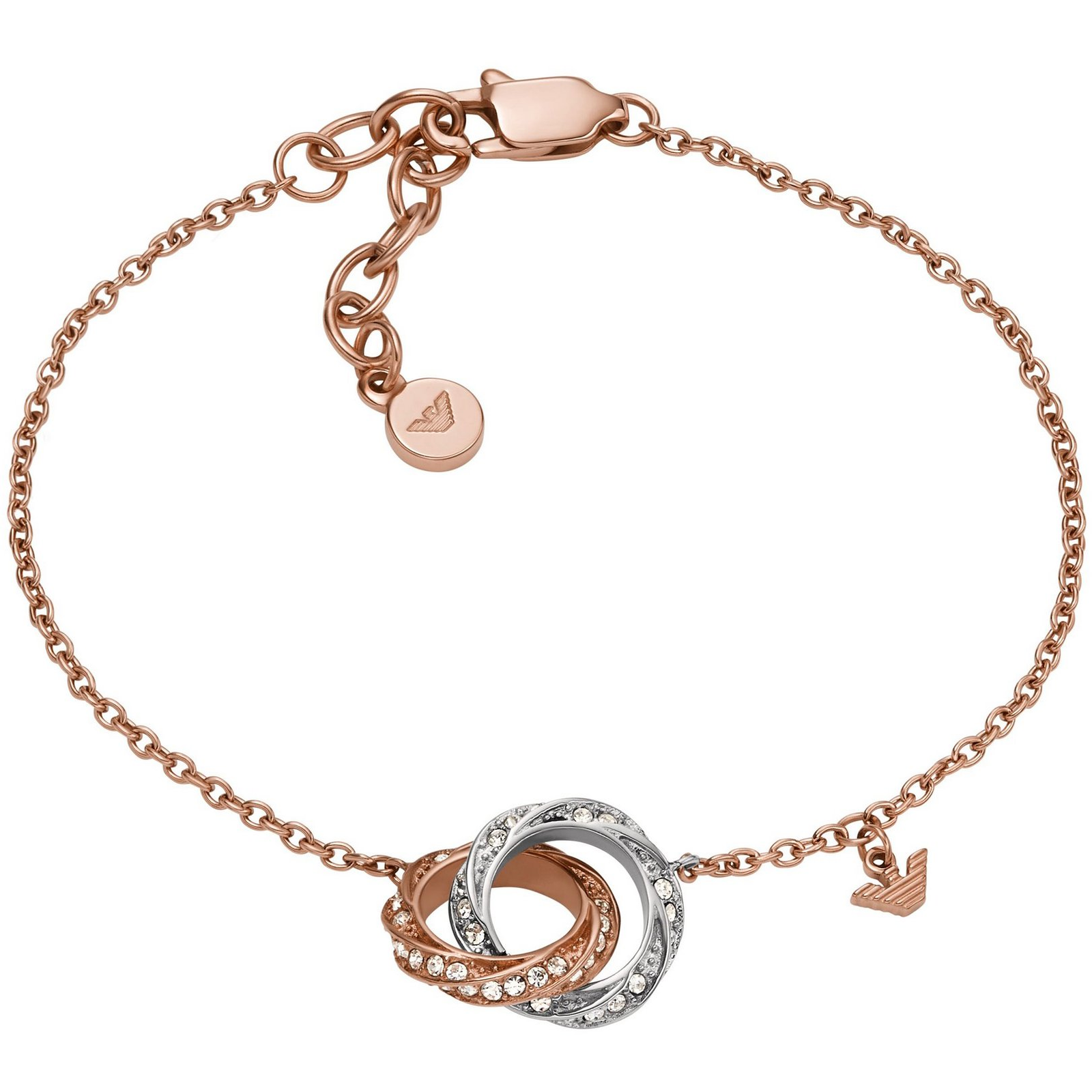 Emporio Armani női acél karkötő EGS3005221 (4064092212532)